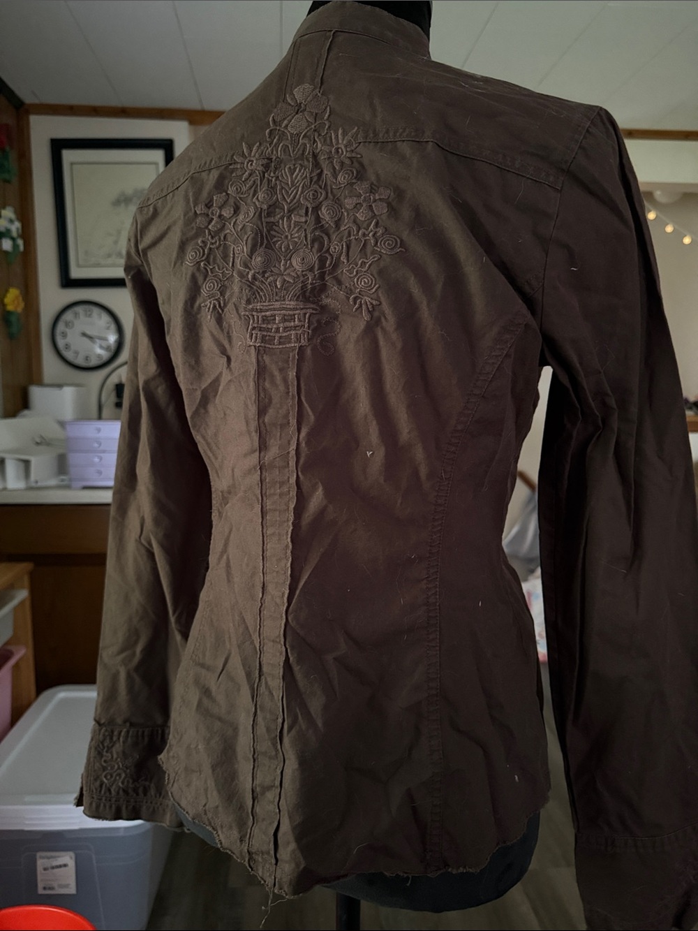 fitted button up - Picture 4 of 5